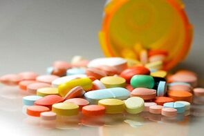 comprimidos para o tratamento de fungos nas unhas